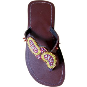 Women's Slipper Beads strap design